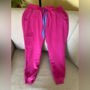 Figs Zamora Jogger Scrub Pants - Pink